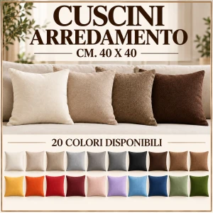 Cuscino arredamento cm. 40 x 40