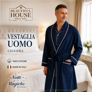 Vestaglia uomo leggera Notti Magiche