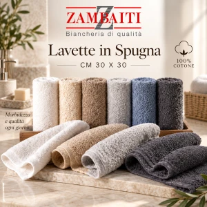 Lavette sfuse in spugna cm. 30 x 30