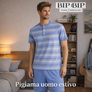 Pigiama uomo estivo Bip Bip fine serie