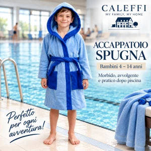 Accappatoio Caleffi Young da 5 a 14 anni