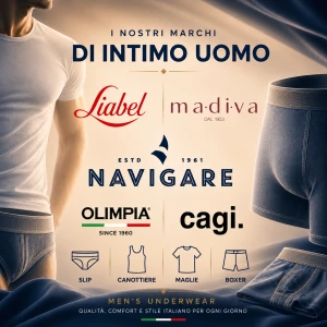 I nostri Marchi di intimo uomo